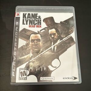 Kane Lynch Dead Men Sony Playstation 3 PS3 Game Complete
